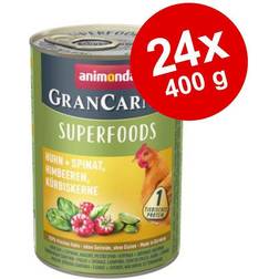 animonda GranCarno Adult Superfood Lamm & Amaranth 400g (Menge: 6 je Bestelleinheit)