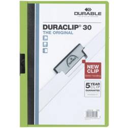 Durable Klämmapp Duraclip 2200 Grön A4 3mm