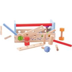 Joules Clothing Bigjigs Toys My Wooden Workbench with Tools Construction for Kids