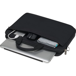 Dicota Top Traveller Wireless Mouse Kit Notebook-väska 15.6" svart med trådlös optisk mus