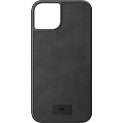 BLACK ROCK Protective Leather Case (iPhone 14) Svart