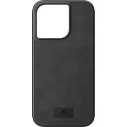 BLACK ROCK Protective Leather Case (iPhone 14 Pro) Svart