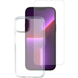 4smarts iPhone 14 Second Glass X-Pro 360° Protection Set (Cover Skærmbeskyttelse)