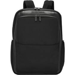 Porsche Design Roadster Large Water Resistant Nylon & Leather Backpack in Black Black One Size
