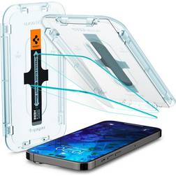 Spigen EZ Fit Glas.tR Screen Protector for iPhone 14 Pro 2-Pack