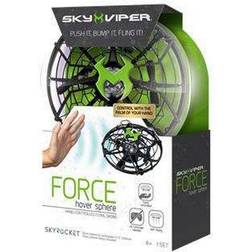 Bizak Drönare Sky Viper Force Hover Sphere Upptäcker hinder Rörelsestyrning