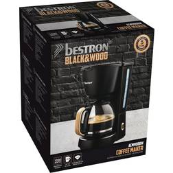 Bestron Black&Wood ACM900BW Kaffemaskin
