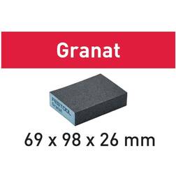 Festool Slipkloss Granat 69x98x26mm 60 6-pack