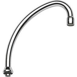 Grohe outlet spout j-shaped 185mm Krom