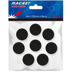 Büngers Magneter 20mm Svart 8/fp