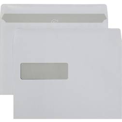 Fönsterkuvert C5 V2 vita självhäftande 500st/kartong
