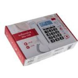 Atlinks Swissvoice Xtra 1150 Fast telefon svarssysten med nummerpresentation vit