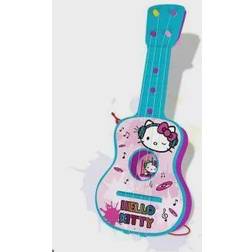 Hello Kitty "Gitarr för barn Blå Rosa 4 Rep"