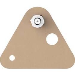 TESA 77904 selvklæbende skrue trekantede Beige Indhold: 2 stk Tavelkrok