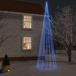 vidaXL with Spike Blue 1134 LEDs 800 cm Christmas Tree