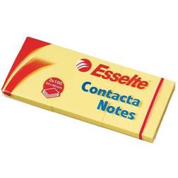 Esselte Contacta Notes 50x40mm 3 block