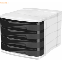 Blankettbox CEP 4 lådor svart