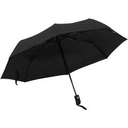 vidaXL Paraply automatisk hopfällbart svart 95 cm