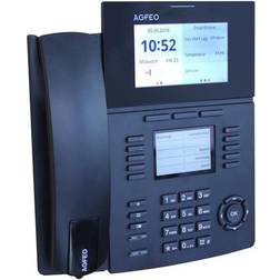 Agfeo ST 56, IP-telefon, Silver, Trådbunden telefonlur, 5000