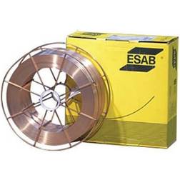 ESAB 0.8MM Autrod 12.51 Premium Copper Coated Solid MIG Wire 15KG Wire Basket