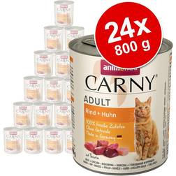 Animonda Carny Adult kattfoder, våtfoder katter, kyckling, pute + urört, 6
