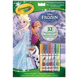 Crayola Coloring & Activity Pad with Markers, Frozen