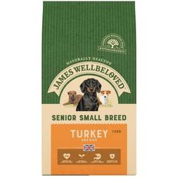 James Wellbeloved Turkey & Rice Small Senior Dog Food 1.5kg