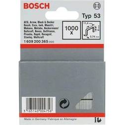 Bosch Häftklammer 11,4x8 mm; 1000 st.; typ 53; stål
