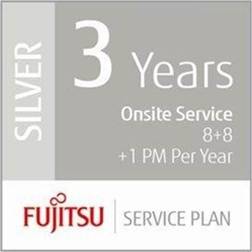 Fujitsu Scanner Service Program 3 Year Silver Service Plan for Low-Volume Production Scanners