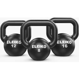 Eleiko Kettlebell Training Set 8-12-16 kg, Viktset