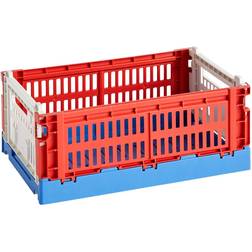 Hay Colour Crate Mix S Red Förvaringslåda