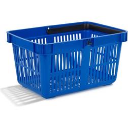 Nordiska Plast Indkøbskurv 27 liter, blå Storage Box