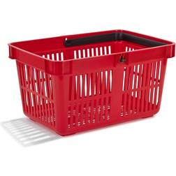 Nordiska Plast Indkøbskurv 27 liter, rød Storage Box