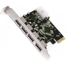 Approx PCI Kort APPPCIE4P USB 3.0 4 Portar