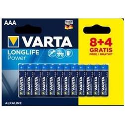 Varta High Energy AAA, Single-use battery, AAA, Alkalisk, Cylindrisk, 1,5 V, 12 styck