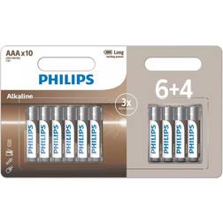 Philips LR03/AAA 4-blister batteri
