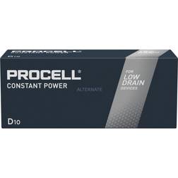 Duracell Procell Constant D LR20-D batterier 1,5V 10 stk pakning