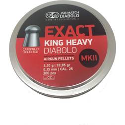 JSB Exact King Heavy MKII 6.35mm 150pcs