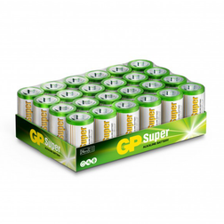GP Batteries Super Alkaliska C-batterier (LR14) Box 24-P