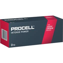 Duracell Procell Alkaline Intense D, 1,5v 10ct