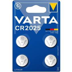 Varta CR2025 Lithium Coin 4 st