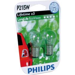 Philips 12499LLECOB2 P21 5W EcoVision 5W 12V 2 delar 0730522