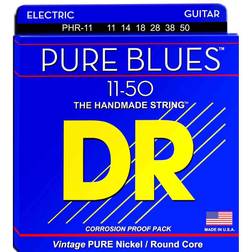 DR Strings PHR-11 Pure blues el-gitarrsträngar, 011-050