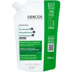Vichy Dercos Anti-Dandruff DS Shampoo Refill for Normal to Oily Hair 500ml