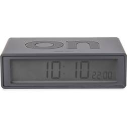 Lexon Flip Radio-Controlled Reversible LCD Alarm Clock, BOWLR150G3