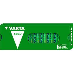 Varta Power laddningsbara AA/HR6-batterier, 10-pack