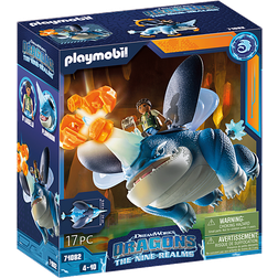 Playmobil Dragons Nine Realms: Plowhorn & D'Angelo 71082