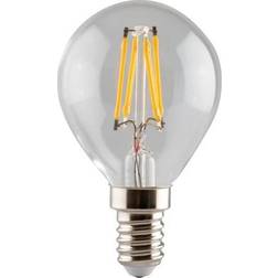 Päronlampa LED 4W (470lm) Klar CRI90 Dimmbar E14 e3light