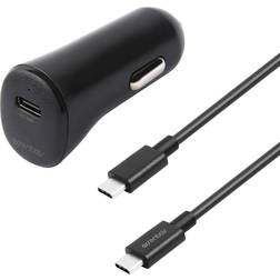 Essentials Car Charger PD 20W USB-C to USB-C-Cable