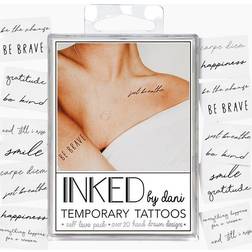 Inked by Dani Temporary Tattoos Self Love Pack
